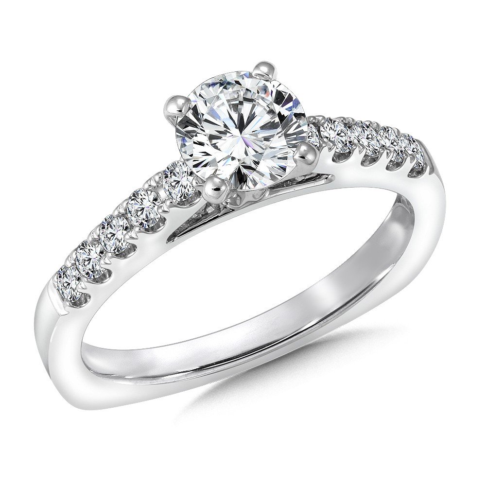 Double Pearl Orbit Ring