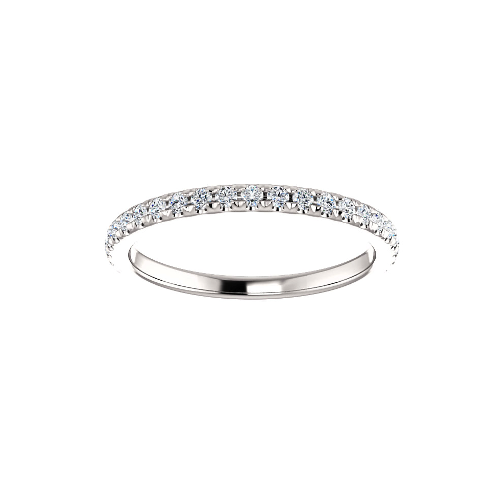Diamond Leaf Vintage Engagement Ring