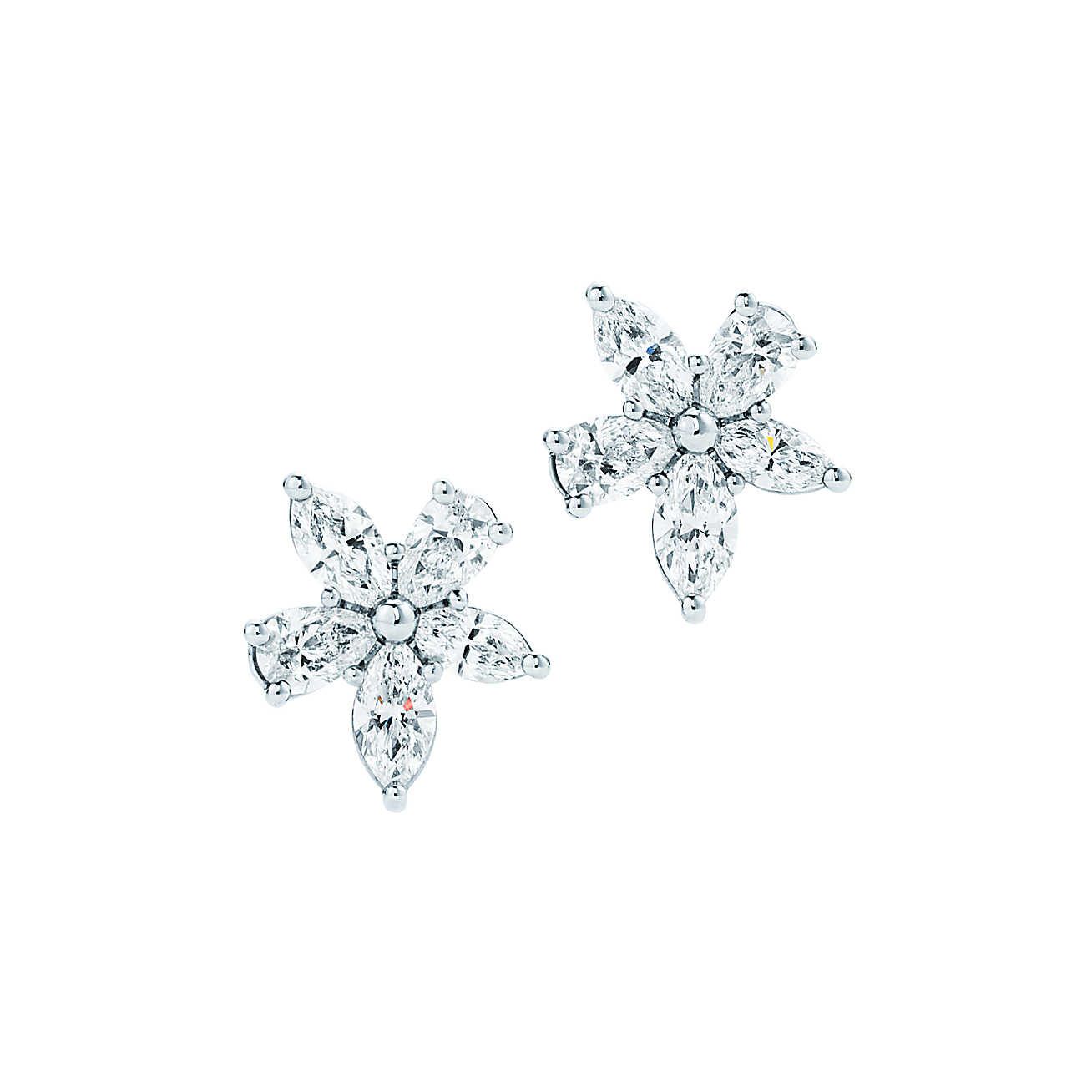 Split Shared Prong Diamond Band Engagement Ring