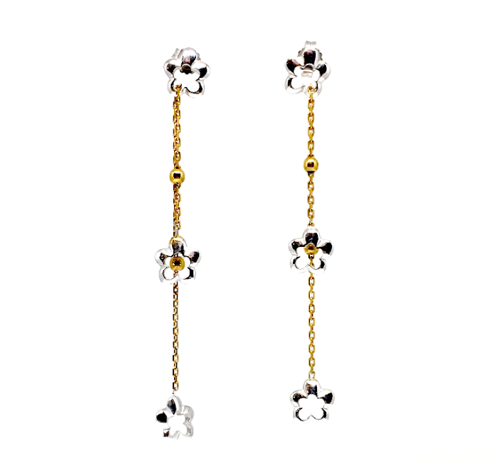Smokey Topaz chocolate diamond Earrings