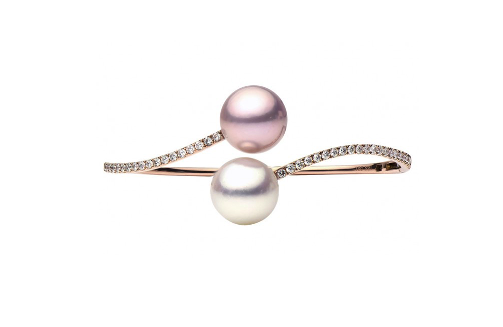 images Pearl Diamond Bracelet