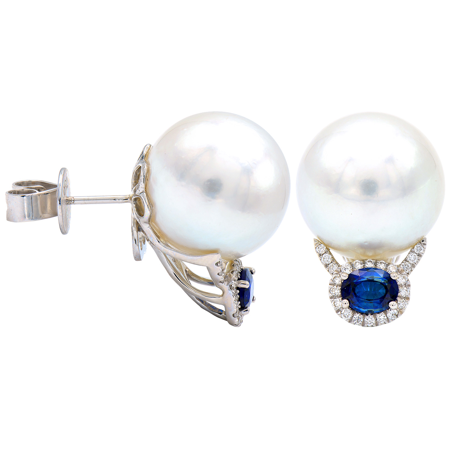 Pinkish Pearl Stud Earrings