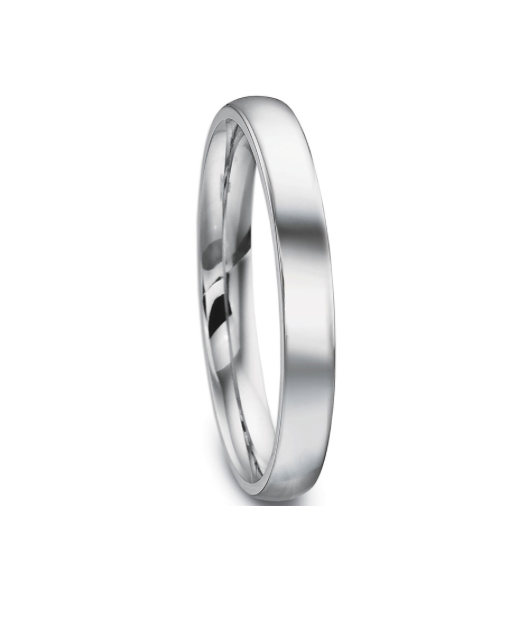 Men's 3.5mm Platinum Wedding Band