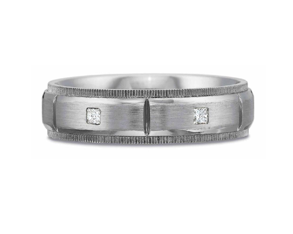 images Men's Hudson Diamond Wedding Band
