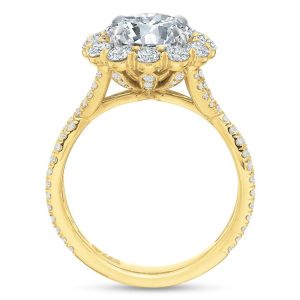 Blossom Diamond Engagement Ring