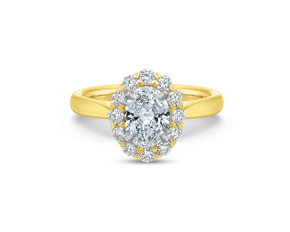 Aria Diamond Engagement Ring Setting