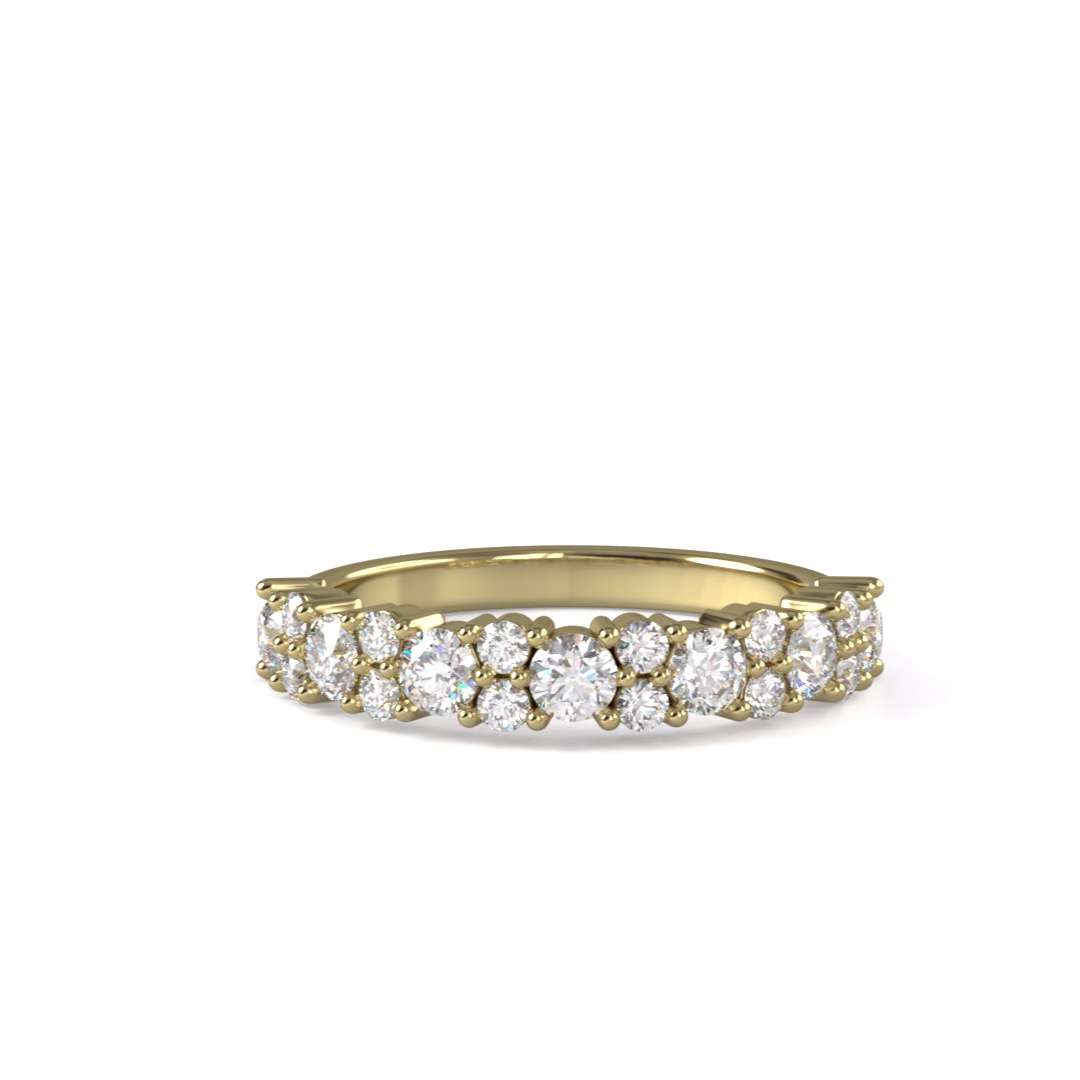 Four Prong Solitaire Engagement Ring Setting