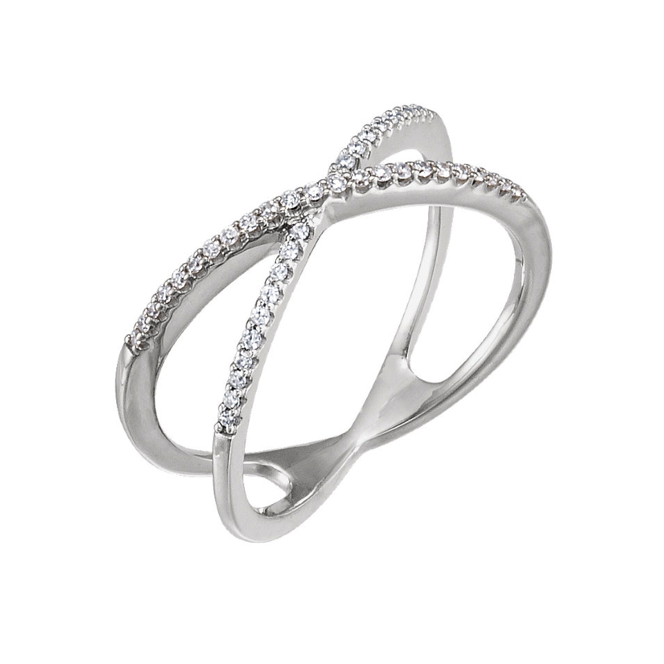Infinity Diamond Ring