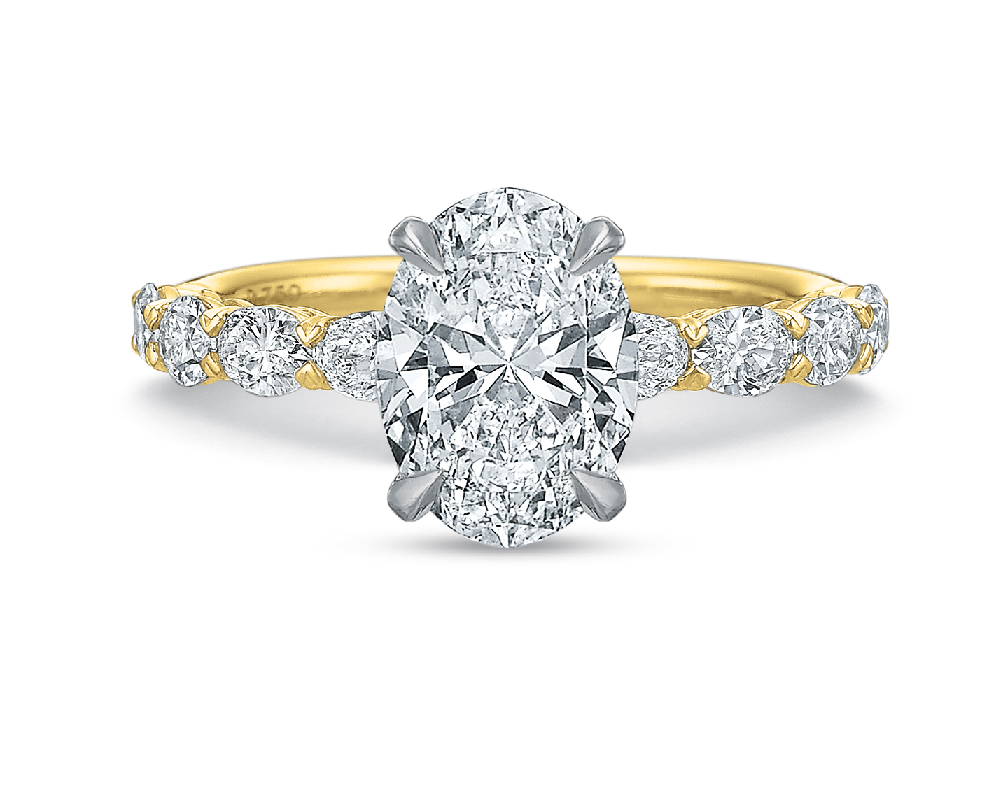 Desiree Cushion Engagement Ring