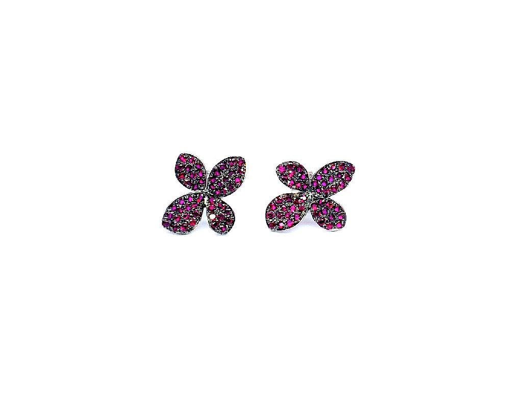 Venetian Gold Blue Topaz Earrings
