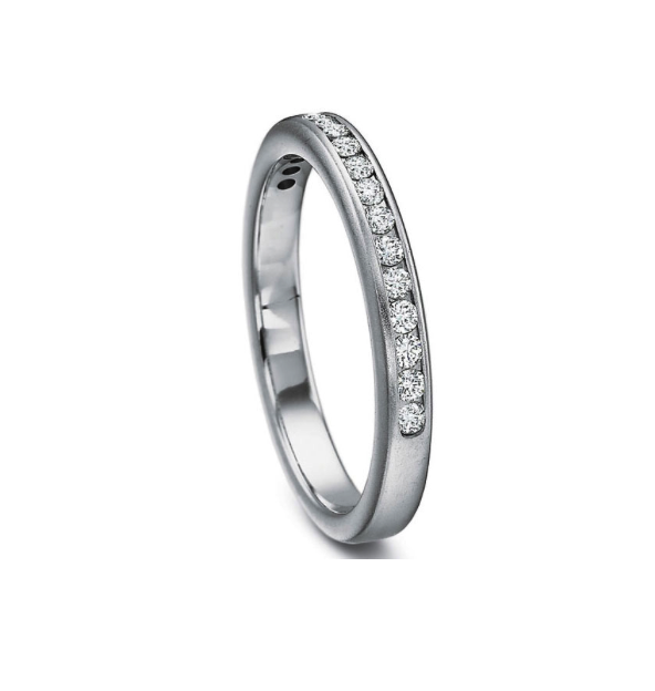 Channel Set Diamond Band