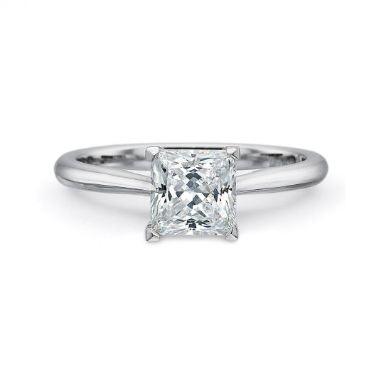 Valentina Round Solitaire Engagement Ring Setting
