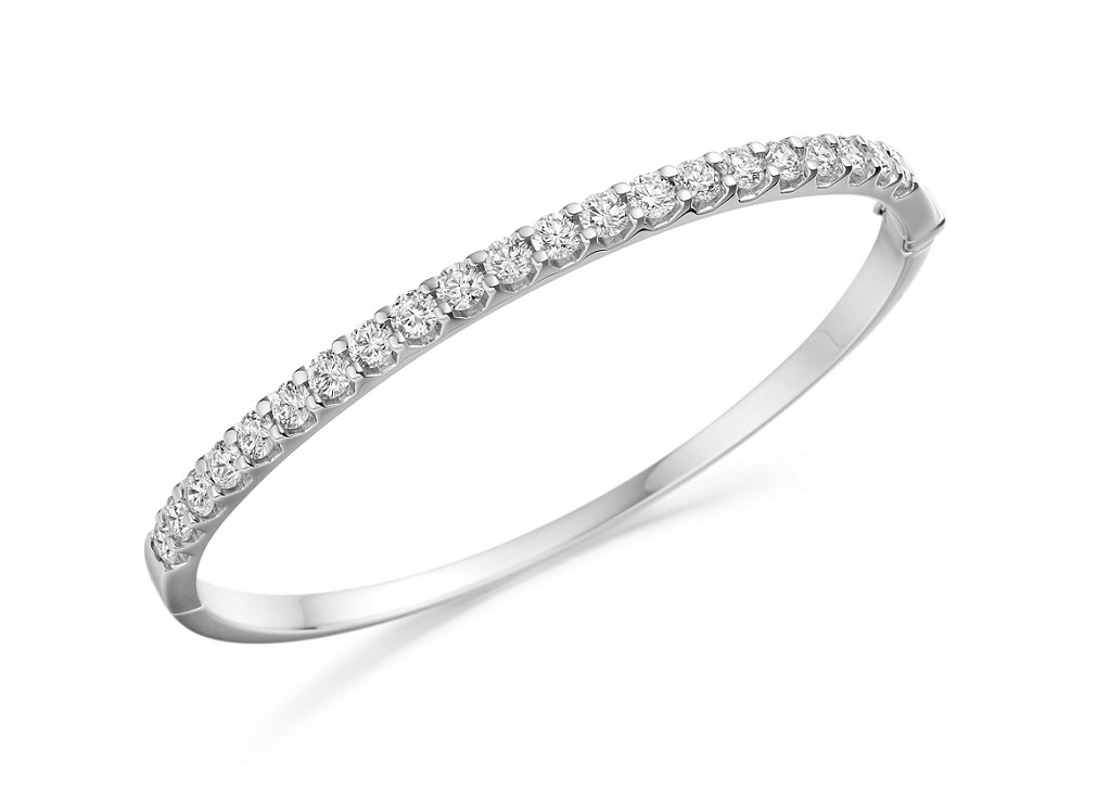 emerald round diamond cut band