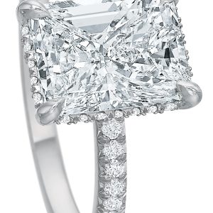 Desiree Radiant Cut Engagement Ring