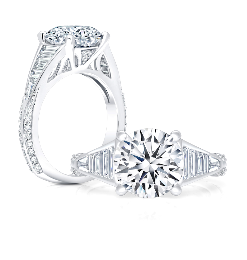 Eva Sapphire Engagement Ring Setting