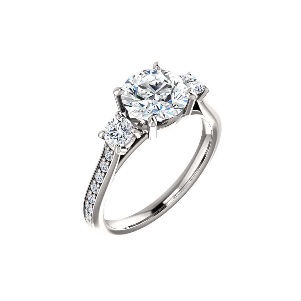 oval diamond halo engagement ring