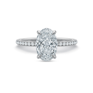 Desiree Oval Diamond Engagement Ring