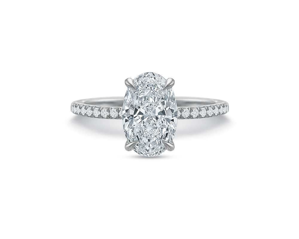 Sapphire Diamond Butterfly Ring