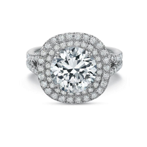 The Holly Double Halo Engagement Ring