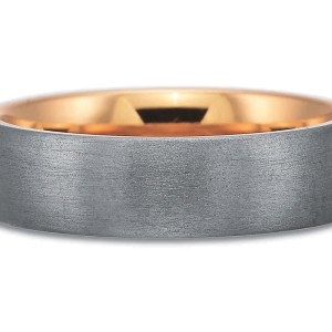 6mm Low Dome Men's Wedding Band
