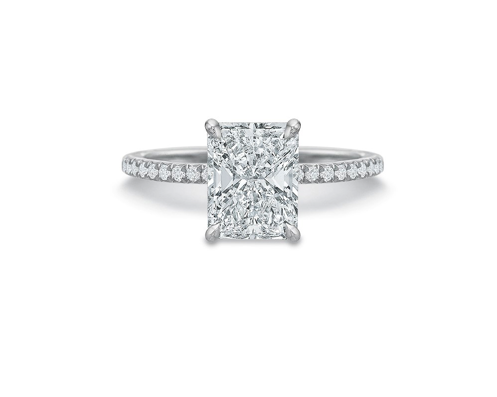 Olivia Round Halo Engagement Ring