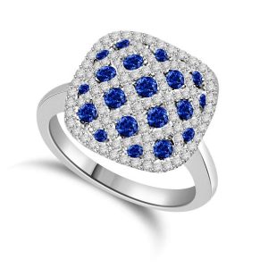 Blue Sapphire Cocktail Ring
