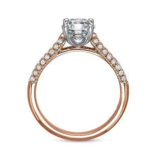 Vanessa Pave Diamond Engagement Ring