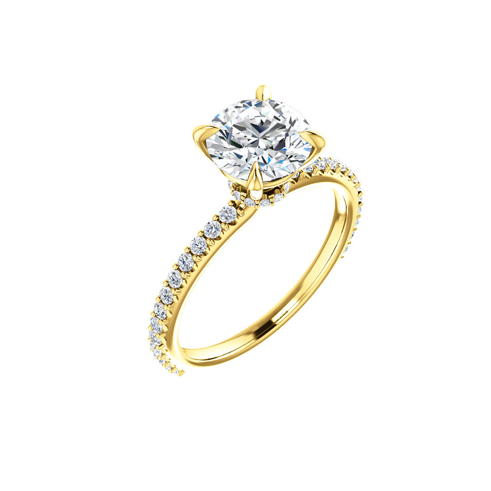 18kt white gold Ruby diamond ring
