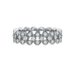 Jasmine Eternity Diamond Band