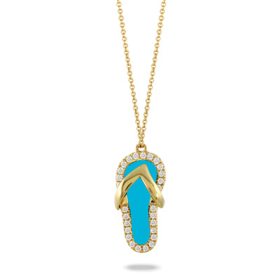 Tropics Fish Pendant
