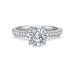Vanessa Pave Engagement Ring Setting