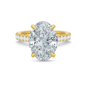 Juliet Oval Diamond Engagement Ring