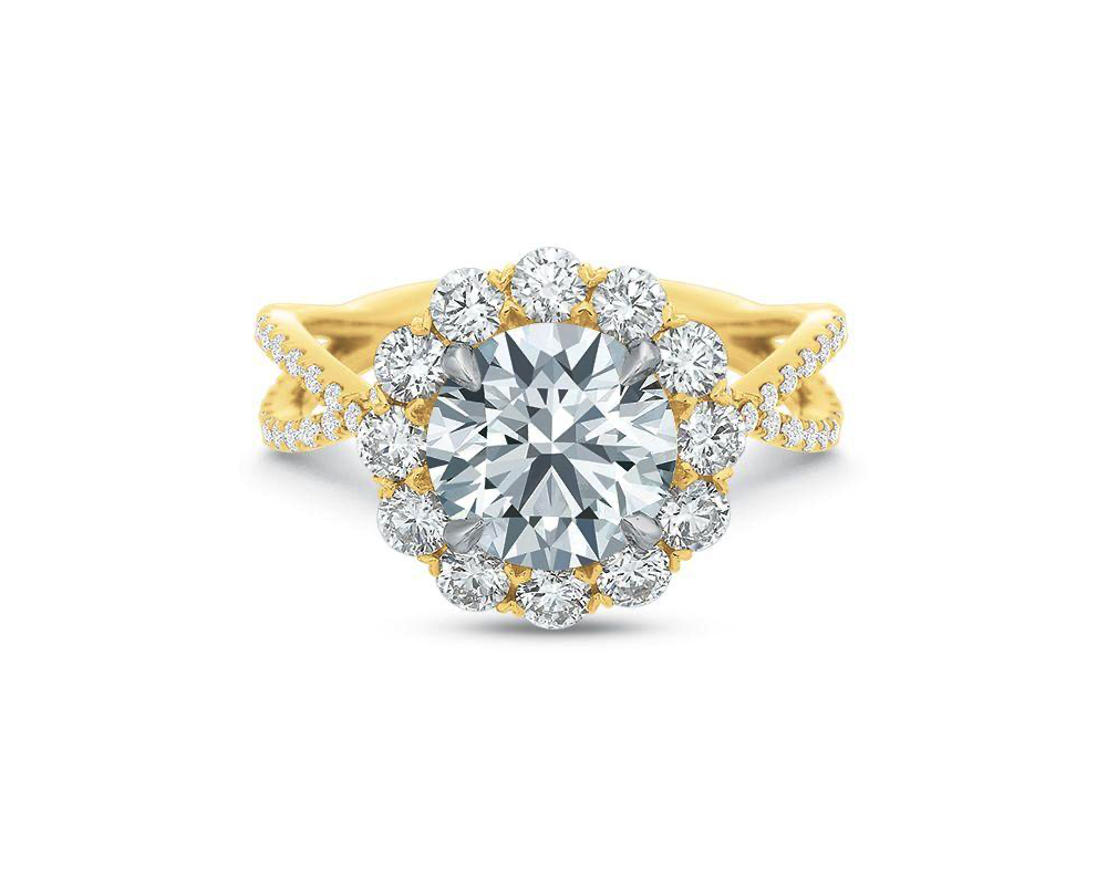 Blossom Engagement Ring Setting