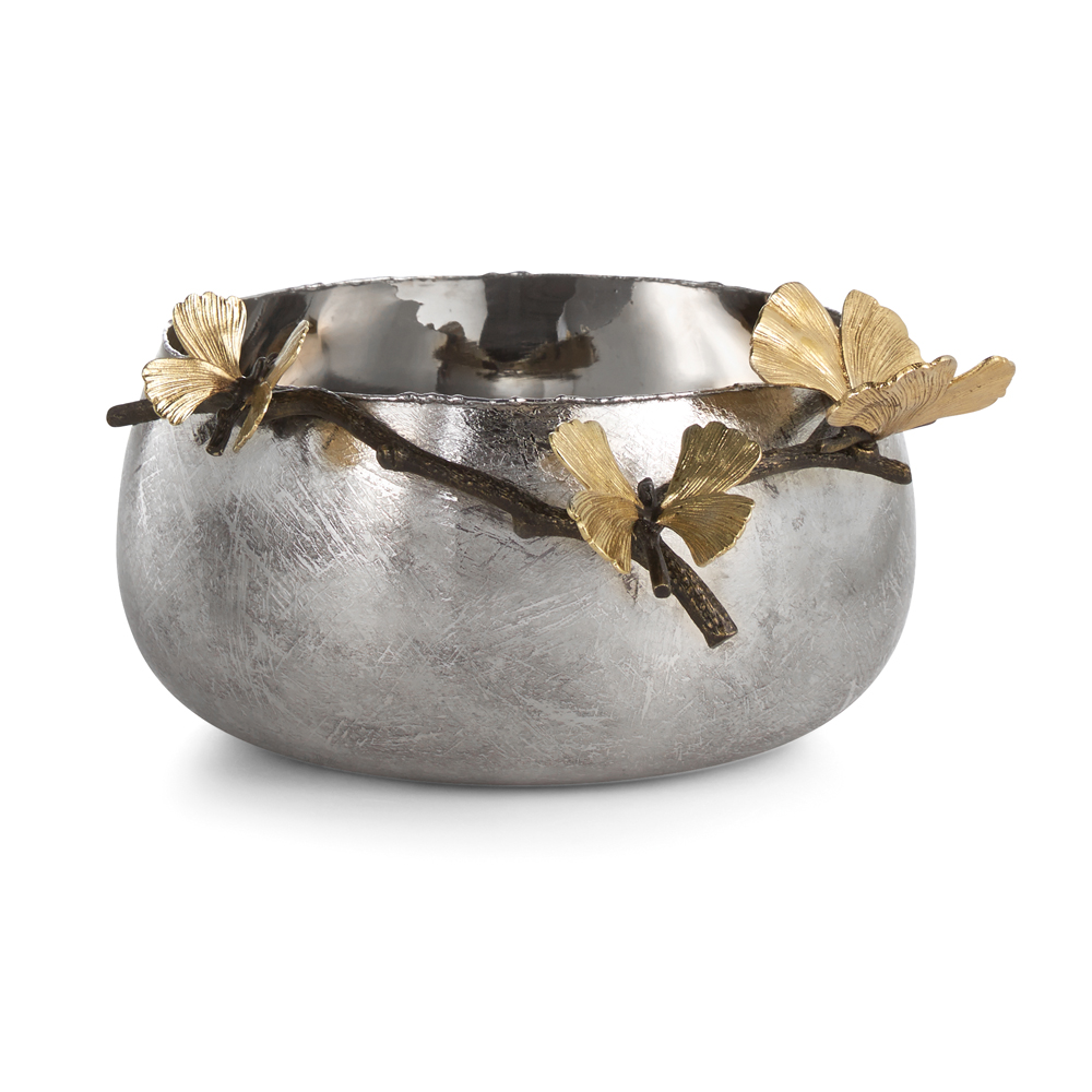 images Butterfly Ginkgo Serving Bowl