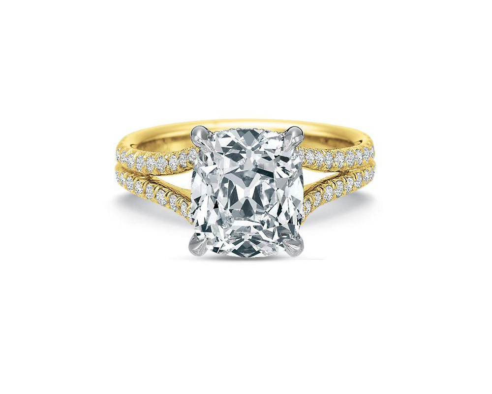 Chantelle Triple Band Engagement Ring