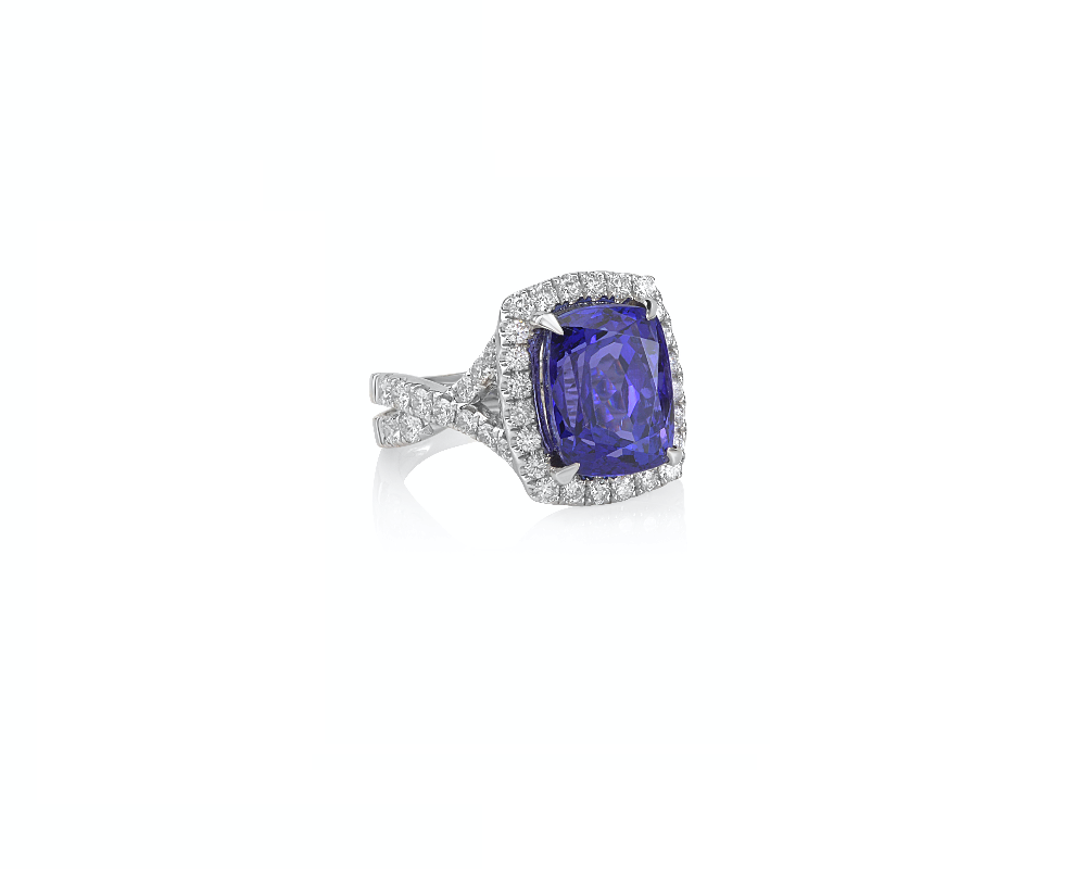 Tanzanite Ring Tanzanite Diamond Ring