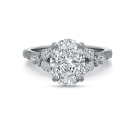 Lily Halo Engagement Ring
