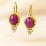 Celestia Azure Drop Earrings