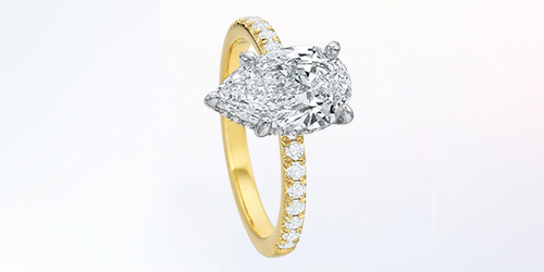 RingShape-img Desiree Pear Shape Diamond Engagement Ring