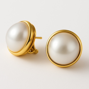 Mabe Pearl Earrings