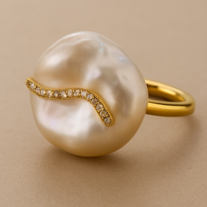 Celeste Swirl Ring
