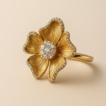 Golden Blossom Pendant