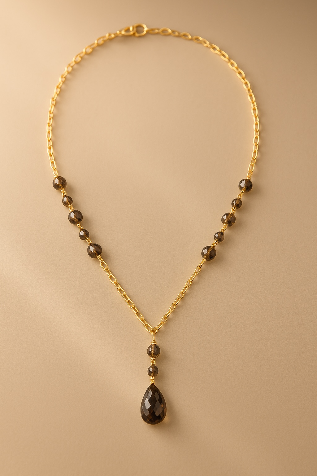 smokeytopaznecklace Dusky Soleil