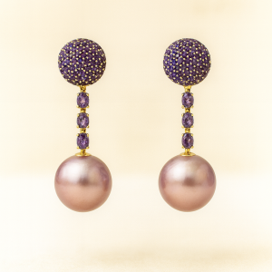 Amethyst Reverie Pearl Drops