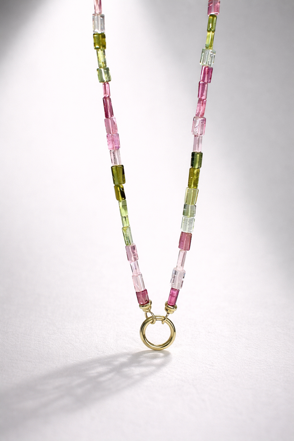tourmaline necklace Giardino di Seta Tourmaline Necklace