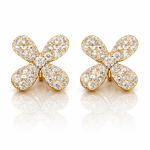 Elise Bloom Convertible Diamond Earrings
