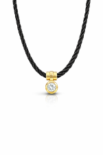 Aurelia Bezel Solitaire Necklace