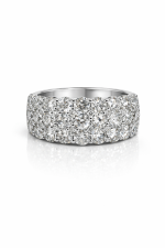 Lumiere Pave Cocktail Diamond Band
