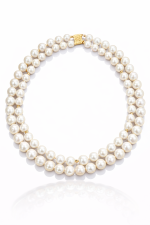 La Perla Duet Double Strand Pearl Necklace