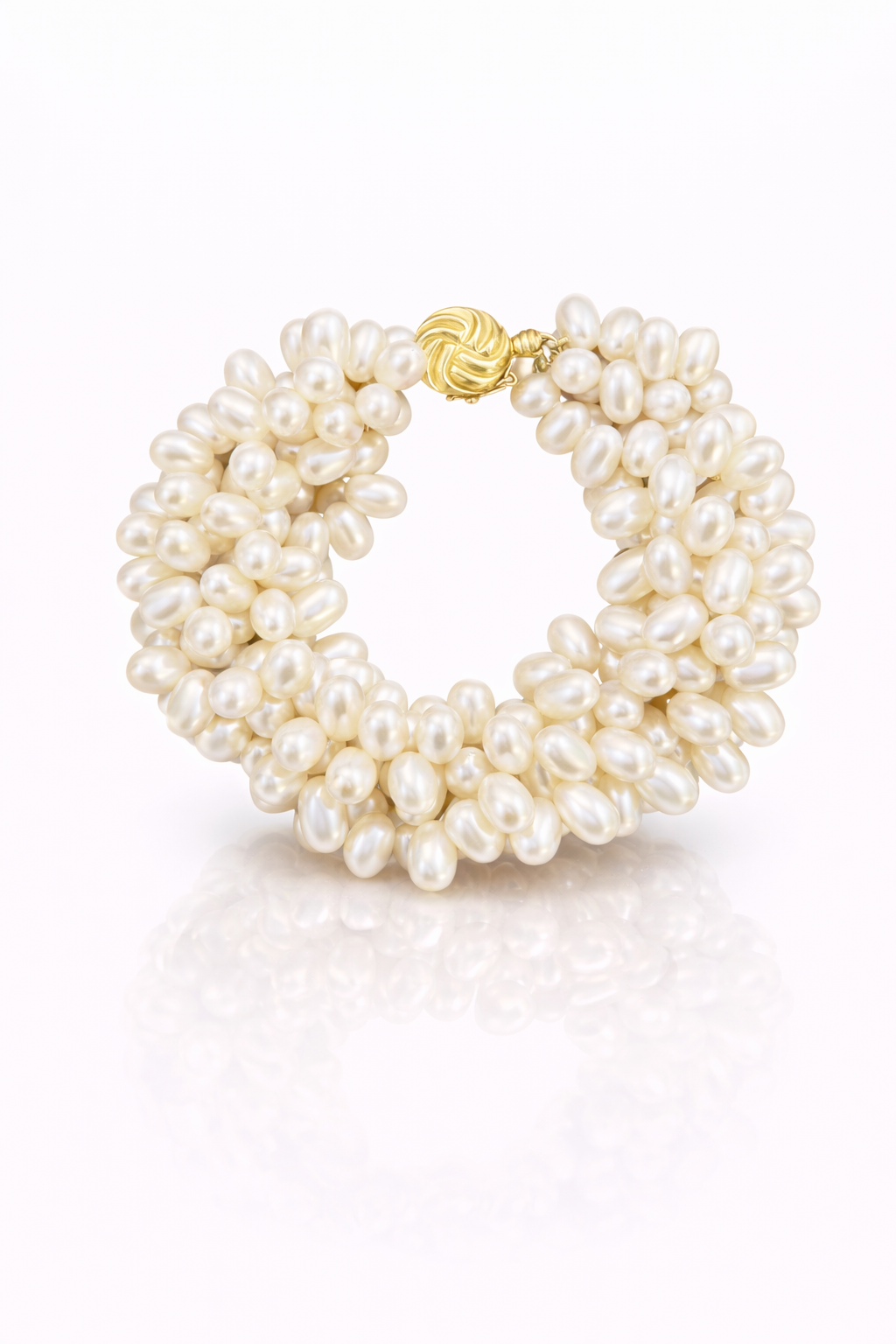 pearl bracelet Lumiere Cascade Multi Strand Pearl Bracelet